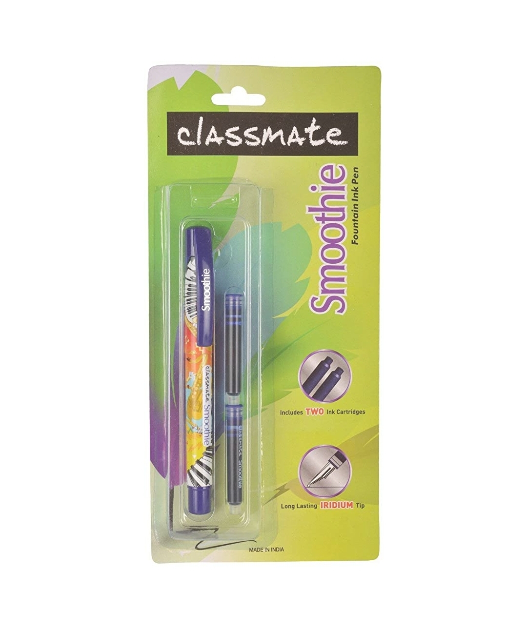 Classmate Smoothie Fountain Pen, 1s Blister Pack, Pack of 1